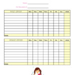 46 FREE Chore Chart Templates For Kids TemplateLab