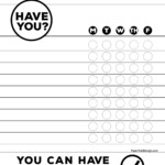 Free Printable Kids Screen Time Checklist Paper Trail Design