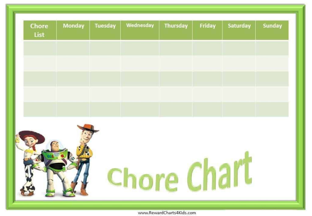 Printable Chore Charts