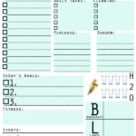 Rustic Modern Chore Chart